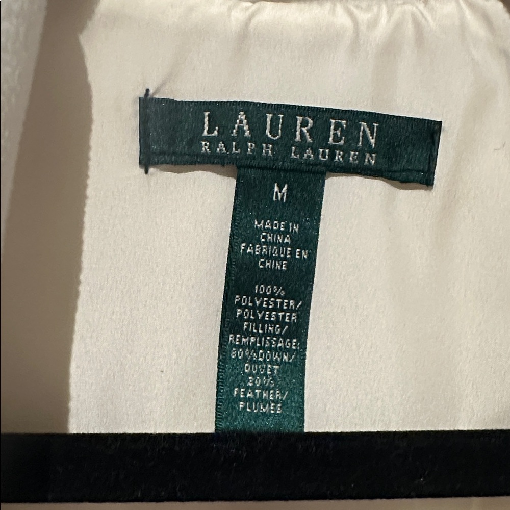 Ralph Lauren Women's Off-White Puffer Jacket - Picture 6 of 6